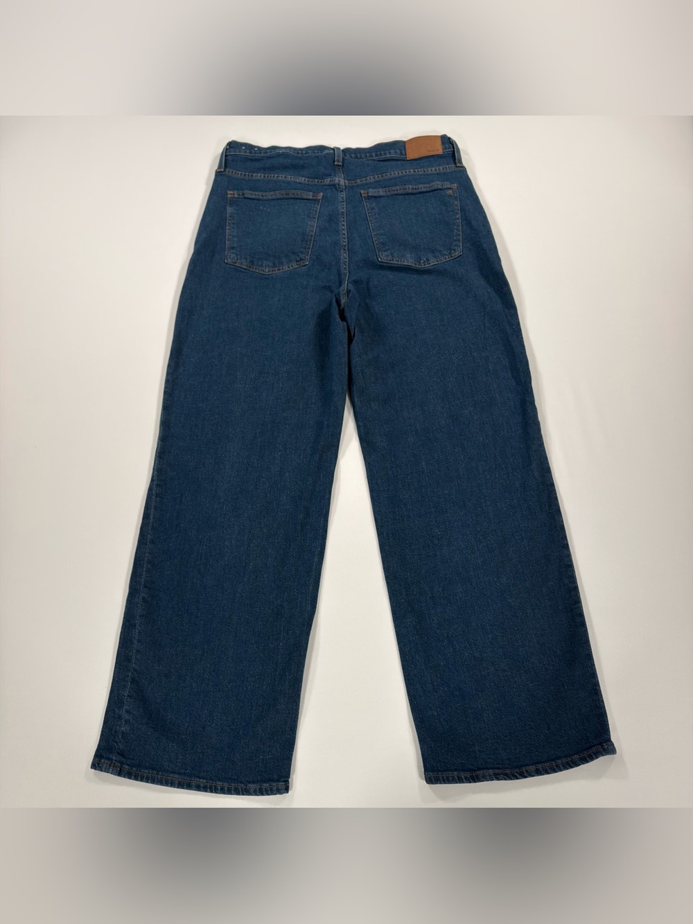 Madewell The Perfect Vintage Wide Leg Jeans Womens Size 32 High Rise Denim 32x30 - Picture 9 of 15